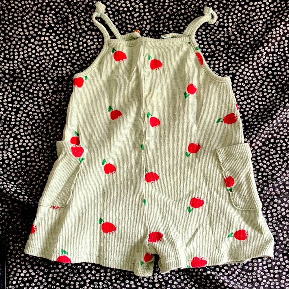 Zara shorts jumpsuit floral